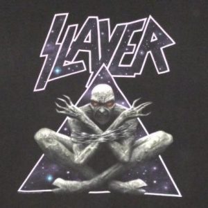 Slayer 1994 Divine Intervention Vintage T Shirt Demon
