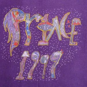 Prince 1982 Vintage T Shirt 1999 Concert 80's Lyrics