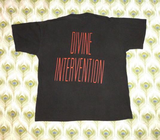 Slayer 1994 Divine Intervention Vintage T Shirt Demon