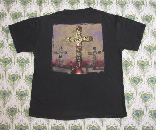 Slayer 1991 Seasons In The Abyss Vintage T Shirt Concert