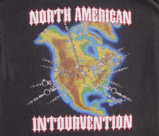 Slayer ’94 Divine Intervention Vintage T Shirt Intourvention