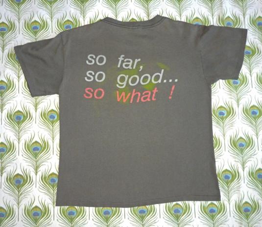 Megadeth 1988 So Far, So Good… So What! Vintage T Shirt | Defunkd