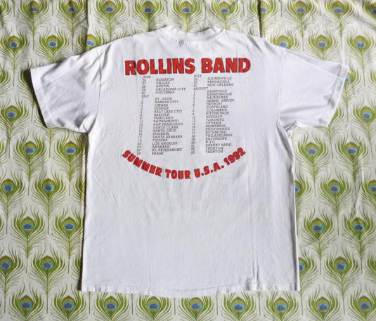 rollins band shirt
