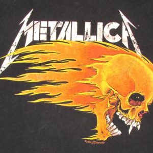 Metallica 1994 Live Sh!t Tour Vintage T Shirt Pushead Dates