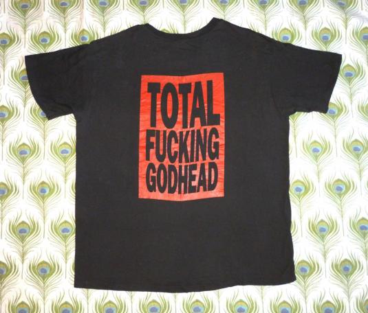 Soundgarden 1990 Louder Than Love Vintage T Shirt Godhead