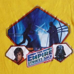 Empire Strikes 1980 Vintage T Shirt Star Wars Iron On Darth