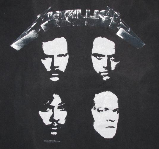 Metallica 1991 Black Tour Vintage T Shirt Historic Dates Defunkd Metallica 1991 Black Tour Vintage T Shirt Historic Dates Defunkd