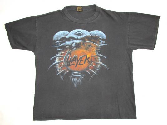 Slayer 1994 Divine Intervention Tour Vintage T Shirt Embrace | Defunkd