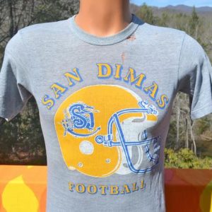vintage SAN DIMAS high school football t-shirt bill & teds
