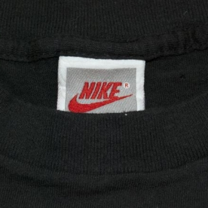 vintage NIKE long sleeve soccer football t-shirt 80s