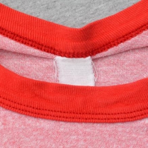 vintage LIBRA heathered red ringer 70s zodiac t-shirt