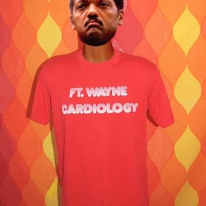vintage FORT WAYNE cardiology beat goes on t-shirt heart fun