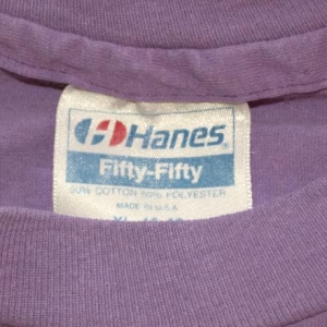 vintage SAVINGS of america bank purple soft t-shirt 80s