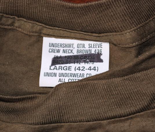 vintage OLIVER NORTH american hero army t-shirt 80s reagan | Defunkd