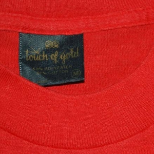 vintage CHOCOLA 70s soda pop cola coke t-shirt red candy