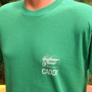 vintage 70s golf CADDY mayflower lpga indianapolis t-shirt L