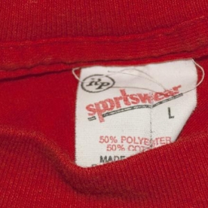 Vintage Sportswear T-Shirt Tags | Brand