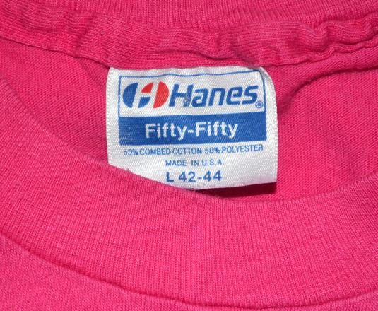 vintage BERKSHIRES moutains massachusetts t-shirt 80s pink | Defunkd