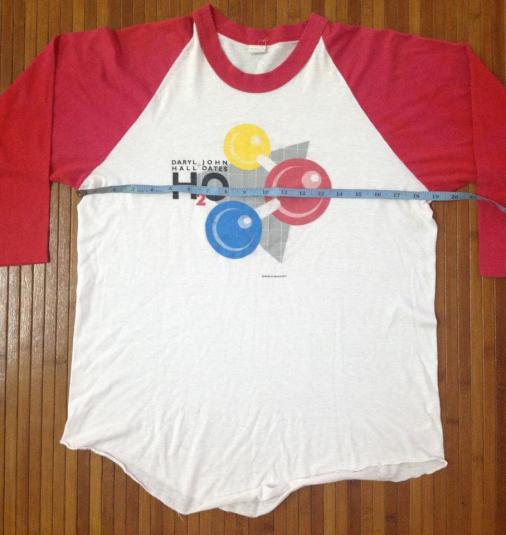 Vintage DARYL HALL + JOHN OATES 1983 H2O Tour T-Shirt