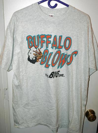 Vintage 90s Buffalo Blows Big One Miami Dolphins T-shirt