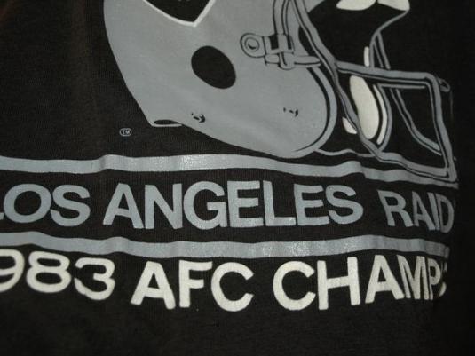 Vintage 1983 Los Angeles Raiders Super Bowl XVIII T-shirt