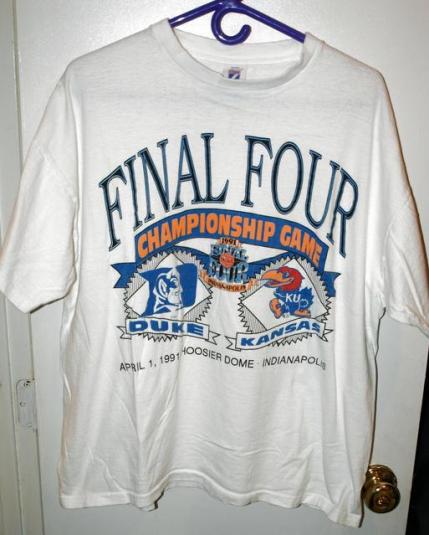 Vintage 1991 NCAA Final Four Championship Game T-shirt