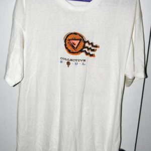 Vtg 1995-96 Collective Soul World Tour Concert T-shirt