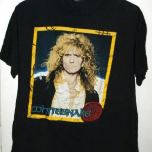 Vintage 90s Whitesnake David Coverdale Tour Concert T-shirt