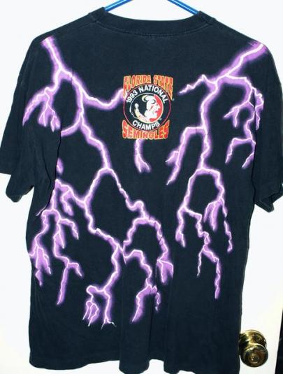 Vintage 1993 Florida State Seminoles National Champs T-shirt