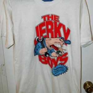 Vintage 1991 50/50 Jerky Boys Calls With Balls T-shirt
