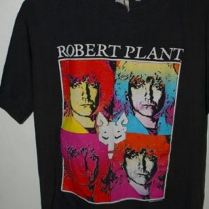 Vintage 1990 Robert Plant Manic Nirvana Tour/Concert T-shirt