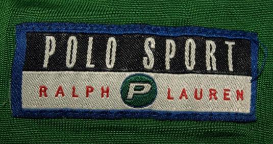 Vtg 55/45 Rayon/Cotton Ralph Lauren Polo Sport LS Shirt