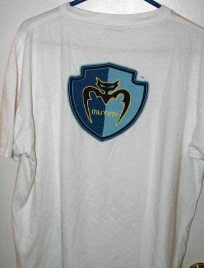Vintage 1996 Tampa Bay Mutiny Inaugural Season T-shirt