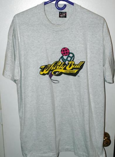 Vintage 90s Whirly Ball Chicagoland Arcade T-shirt