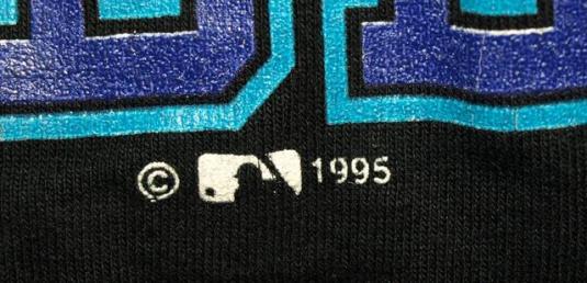 Vintage 1995 Tampa Bay Devil Rays Block Letter T-shirt