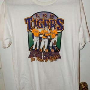 Vintage 1996 LSU Tigers Baseball National Champs T-shirt