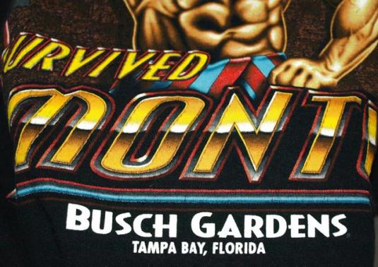 Vintage 90s Busch Gardens Montu Dazed & Confused Tank Top