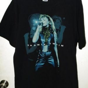 Vintage 90s Shania Twain On The Way Concert Tour T-shirt