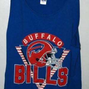 Vintage 90s Trench Buffalo Bills Tank Top/Muscle Shirt