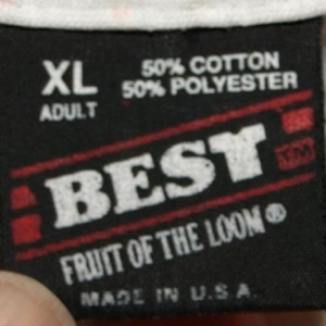 Vintage FOTL Best 50/50 Mobil Oil Company T-shirt