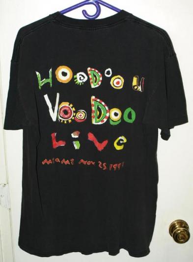 Vtg 90s Rolling Stones Voodoo Lounge Concert Tour T-shirt