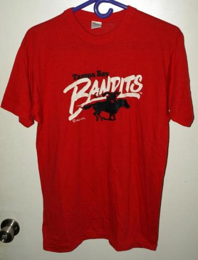 Vintage 80s Champion USFL Tampa Bay Bandits T-shirt | Defunkd