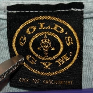 Vintage 90s Golds Gym Orange Park Florida T-shirt