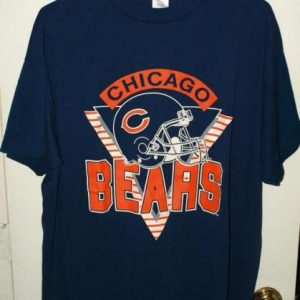 Vintage 80s Trench 50/50 NFL Chicago Bears T-shirt