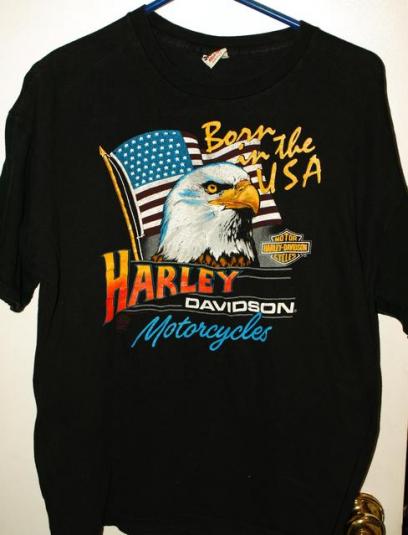 Vintage 1988 Harley Davidson Earl Smalls Atlanta T-shirt