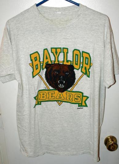 Vintage 80s Russell 50/50 Baylor University Bears T-shirt