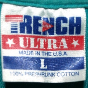 Vintage 90's Trench Ultra Miami Dolphins Big Logo T-shirt