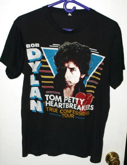 Vtg Bob Dylan Tom Petty Grateful Dead Tour/Concert T-shirt