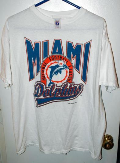 Vintage 1996 Logo 7 Miami Dolphins T-shirt
