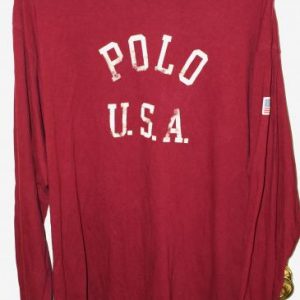 Vintage Ralph Lauren Polo Sport USA Long Sleeve Shirt
